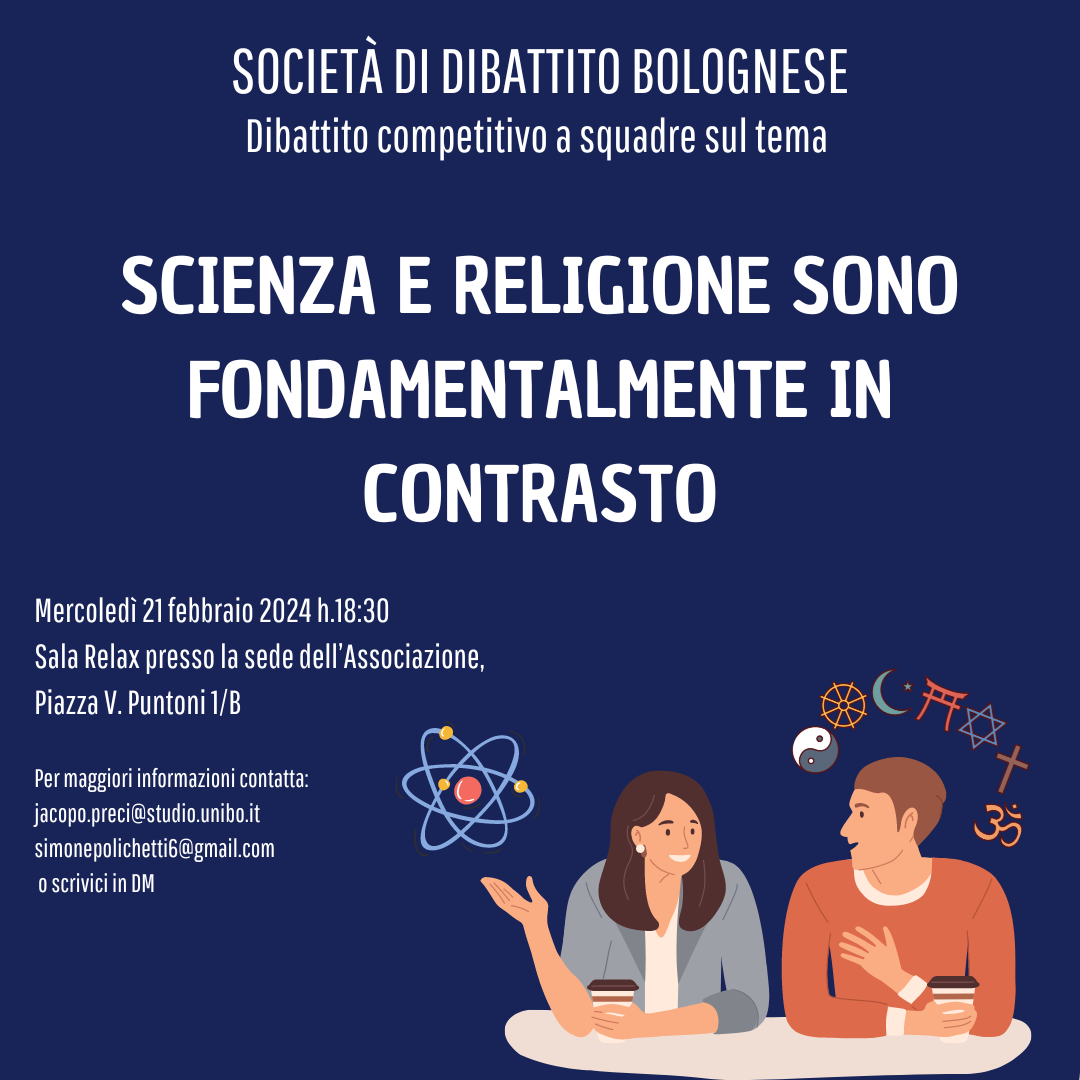 dibattito scienza e religione sono fondamentalmente in contrasto